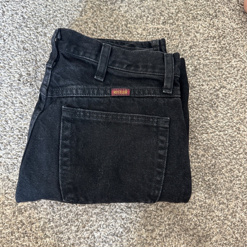 Rustler Men's Black Jeans